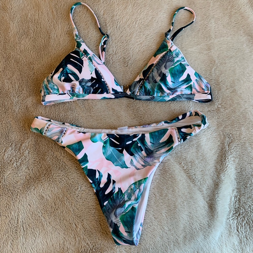 ZAFUL Banana Print Bikini